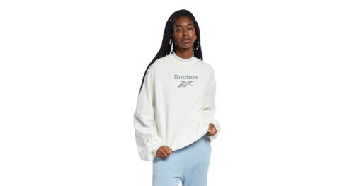 CL W MOCKNECK CREW