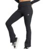 RIB FLARED PANT