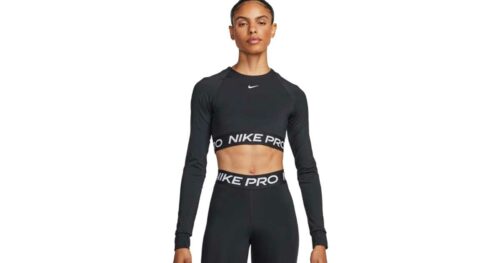 NIKE PRO DF 365 CROP LS