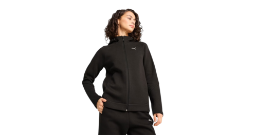 PUMA EVOSTRIPE FULL-ZIP HOODIE DK