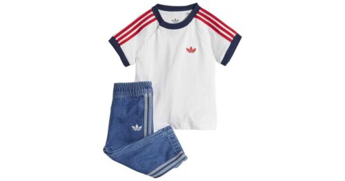 DENIM TEE SET