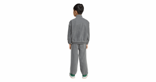 DENIM CREW SET
