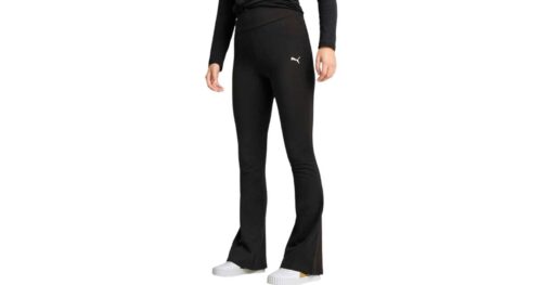PUMA ESS HIGH-WAIST FLARED LEGGINGS