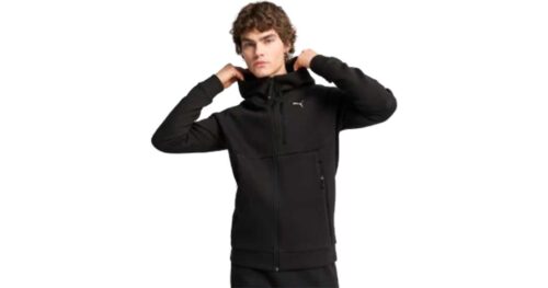 PUMA TECH FULL-ZIP HOODIE DK