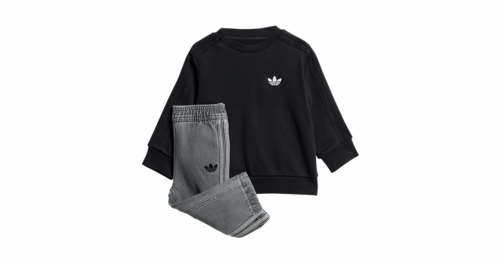 DENIM CREW SET
