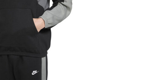 M NK CLUB FLEECE HDED TRACK GX