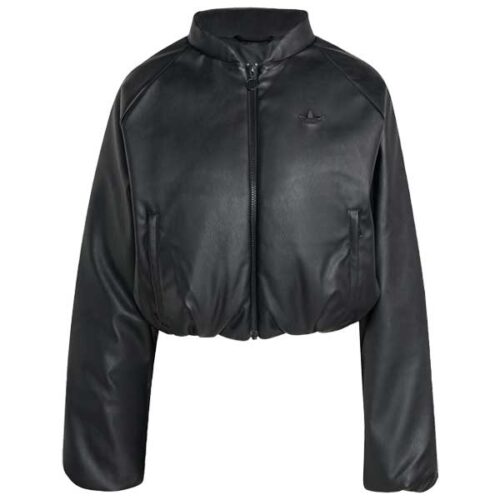 PLEATHER BOMBER